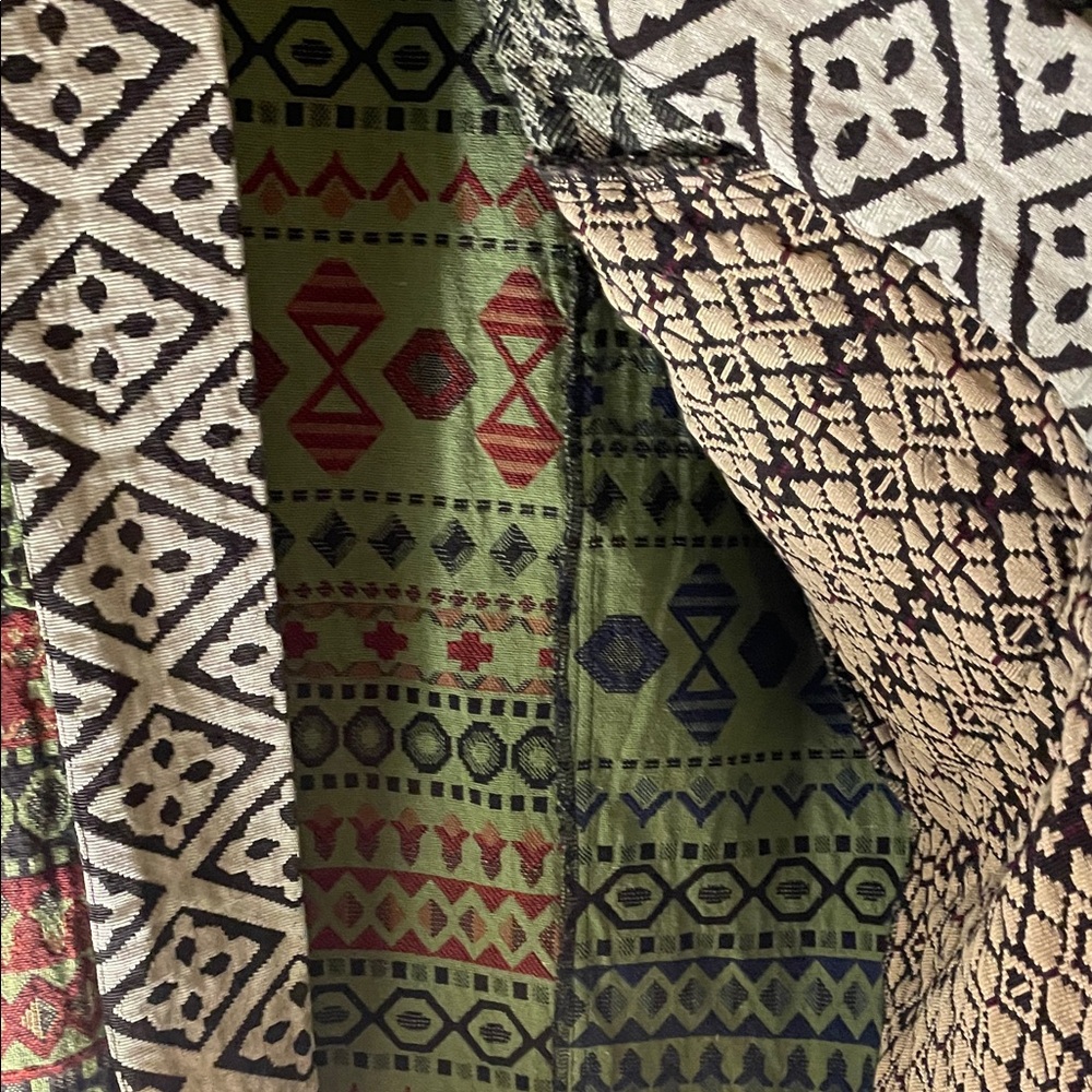 Sacred Threads Vibrant Patterned Coat - image 7